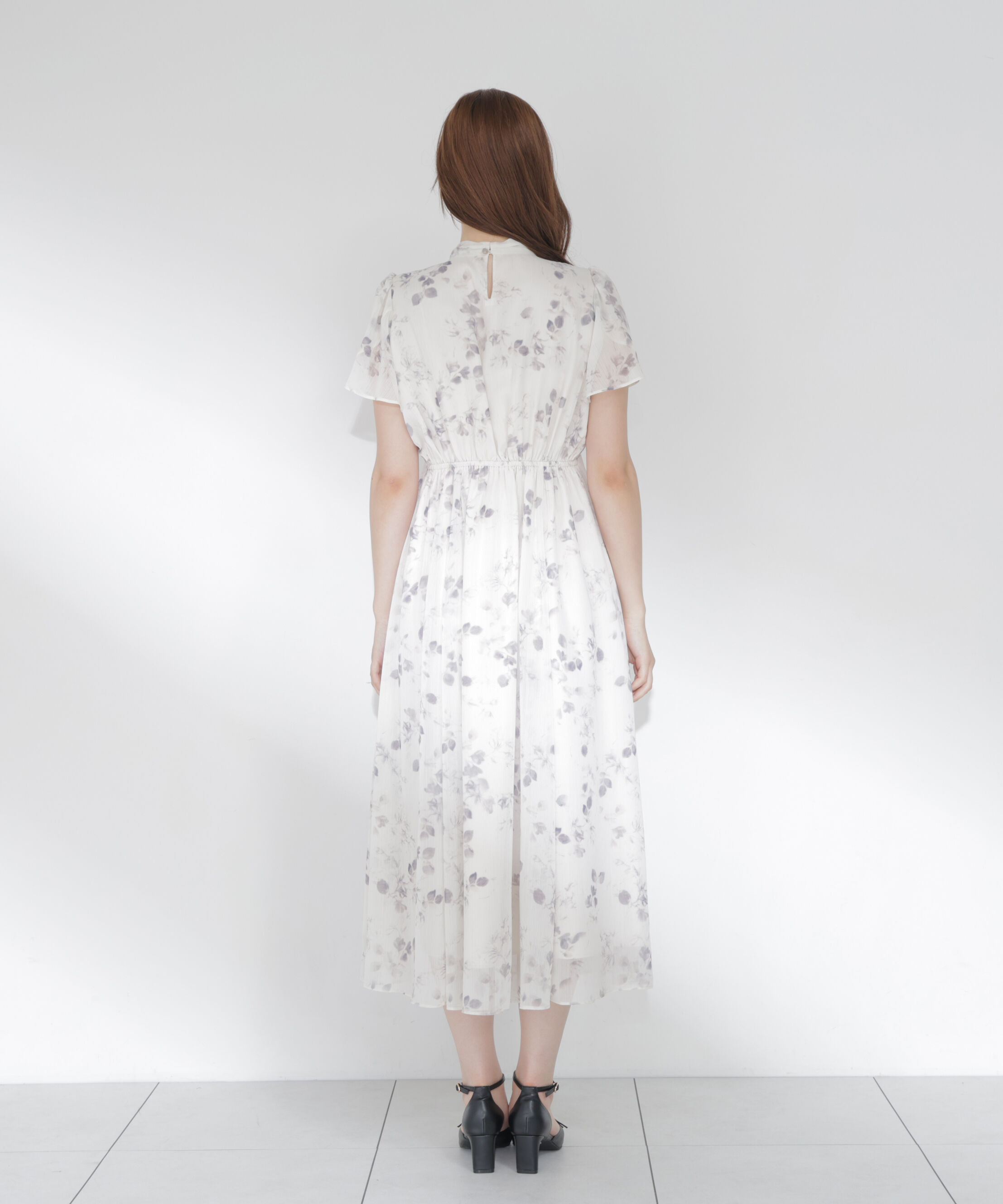 PROPORTION BODY DRESSING「フラワープリントボウタイワンピース」|ワンピース|