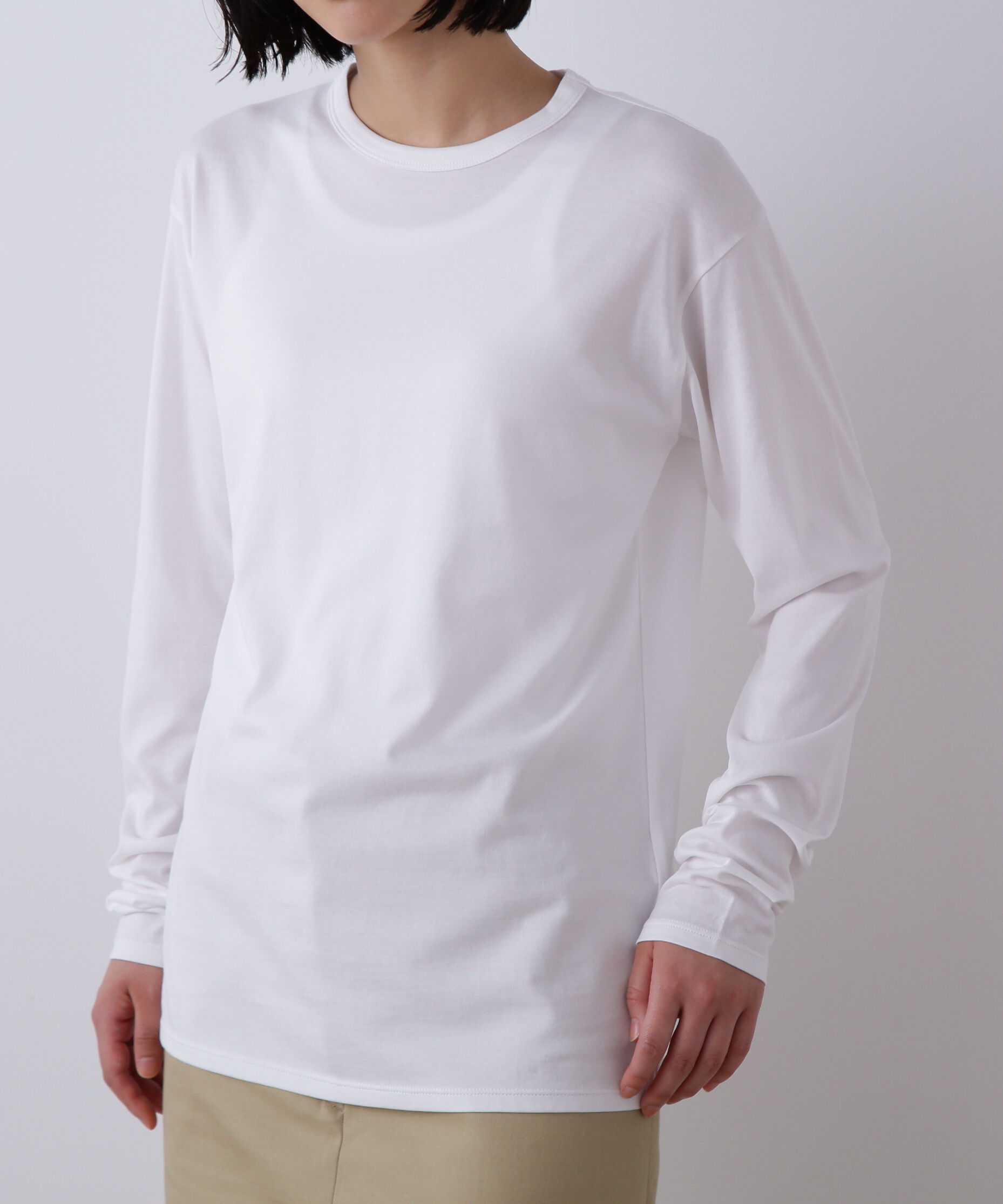 YLEVE 「YLEVE / ELS GV COTTON LONG SLEEVE T-SHIRT」|Tシャツ・カットソー|