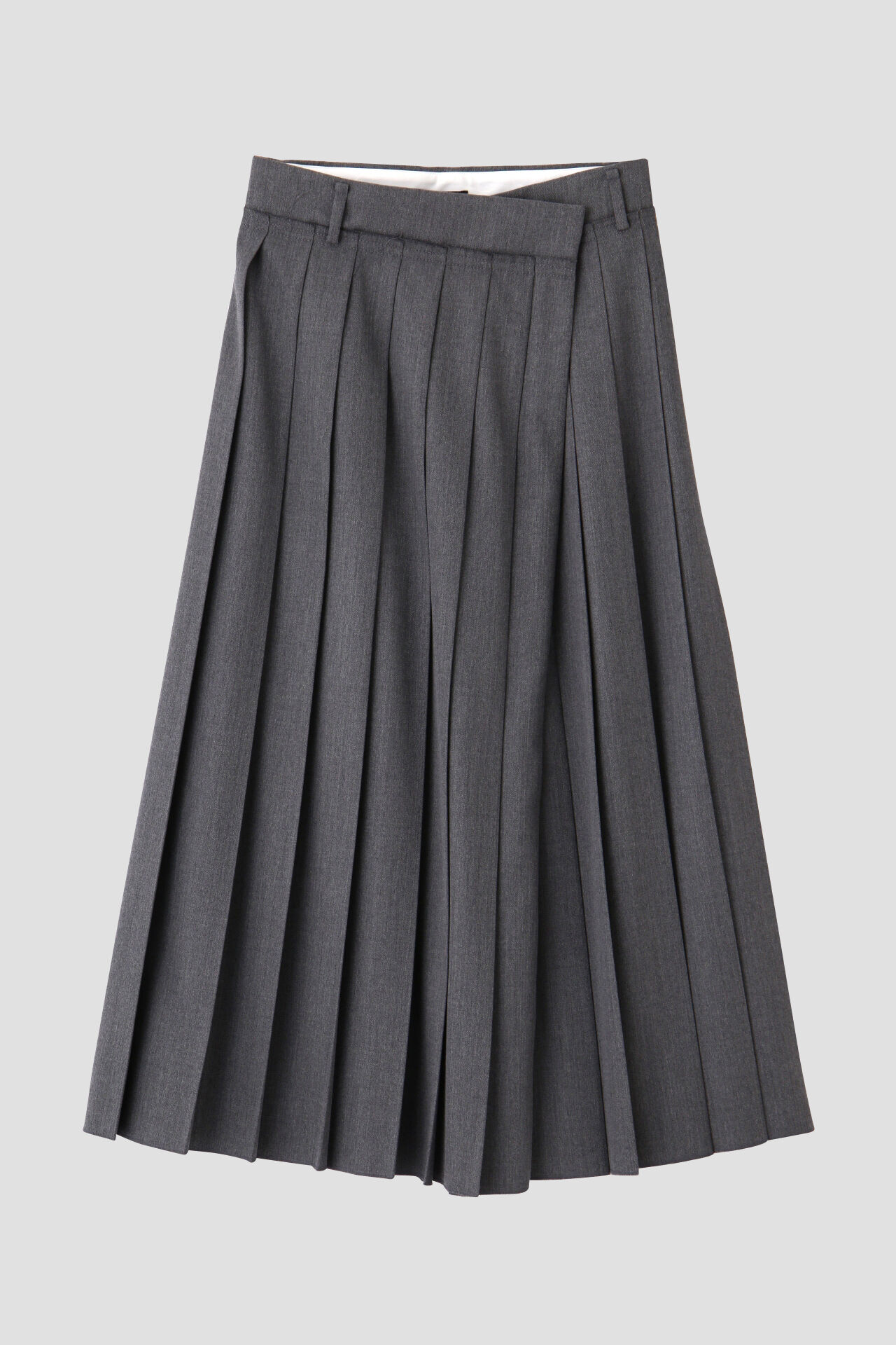 YLEVE 「YLEVE / WOOL SURGE PLEATED  SKIRT」|スカート|