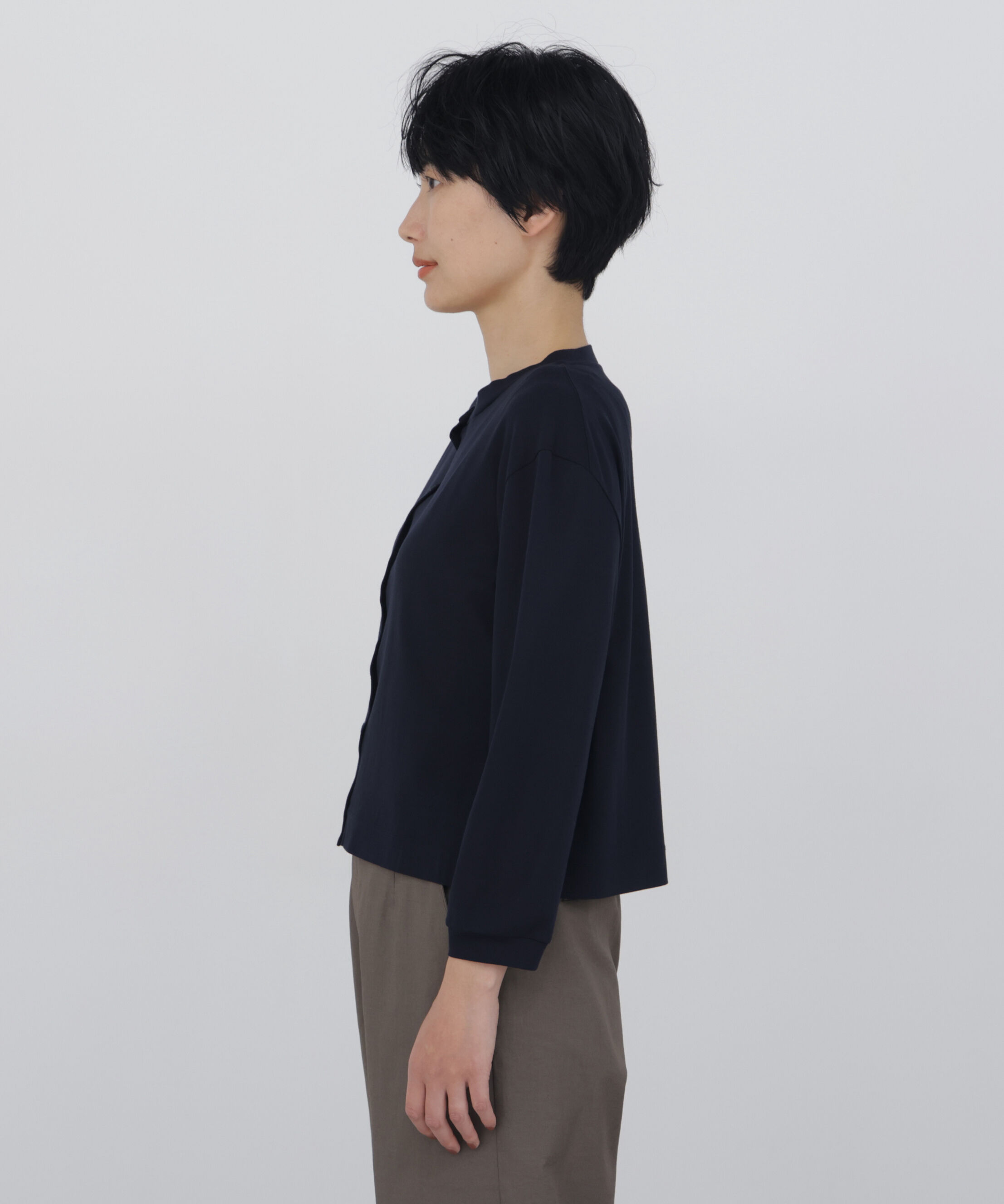 「◆《接触冷感 / 洗える》 フィンリーフライスカットソーカーディガン」|Tシャツ・カットソー|