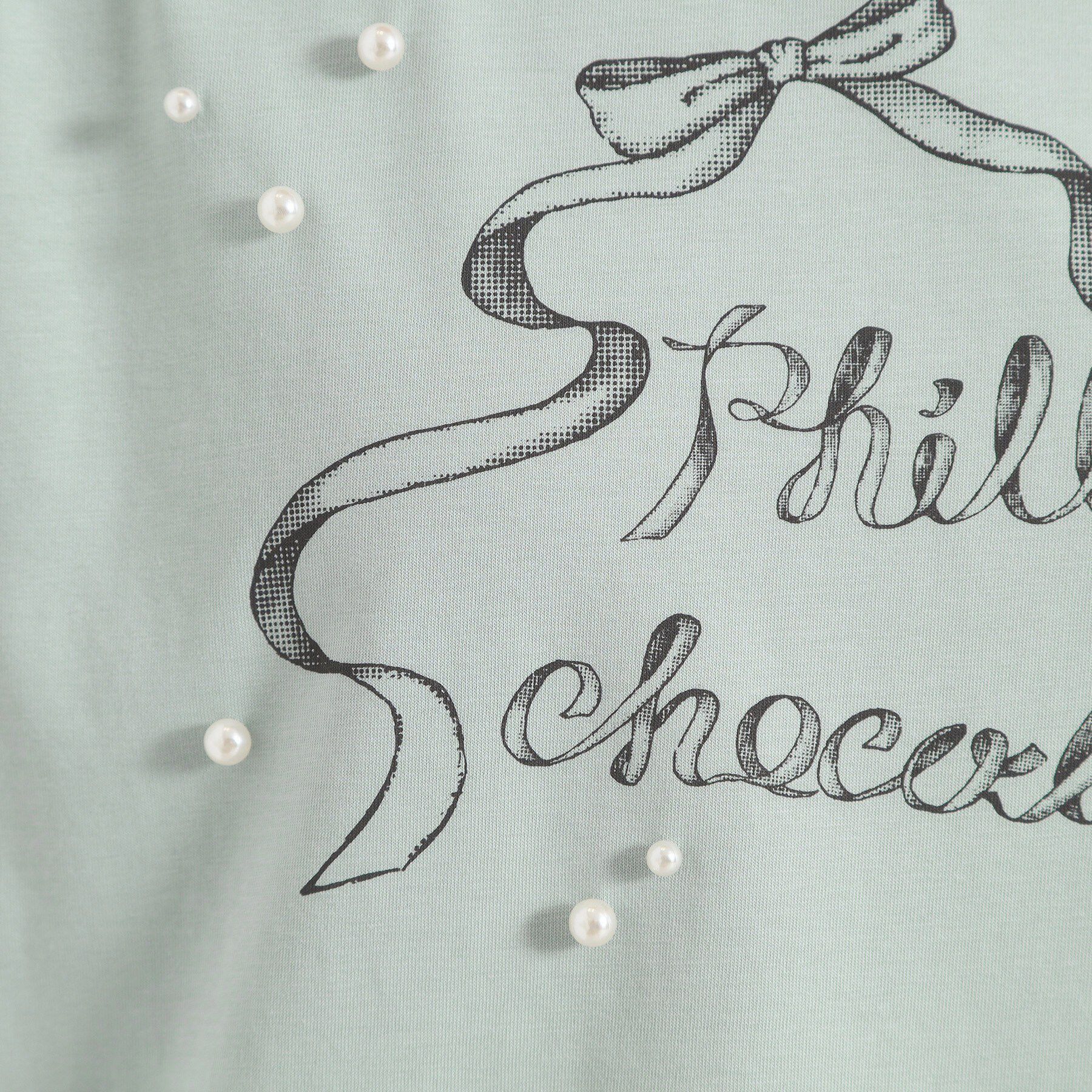 ITS&rsquo;DEMO「<Philly chocolateコラボ>リボンTシャツ」|Tシャツ・カットソー|