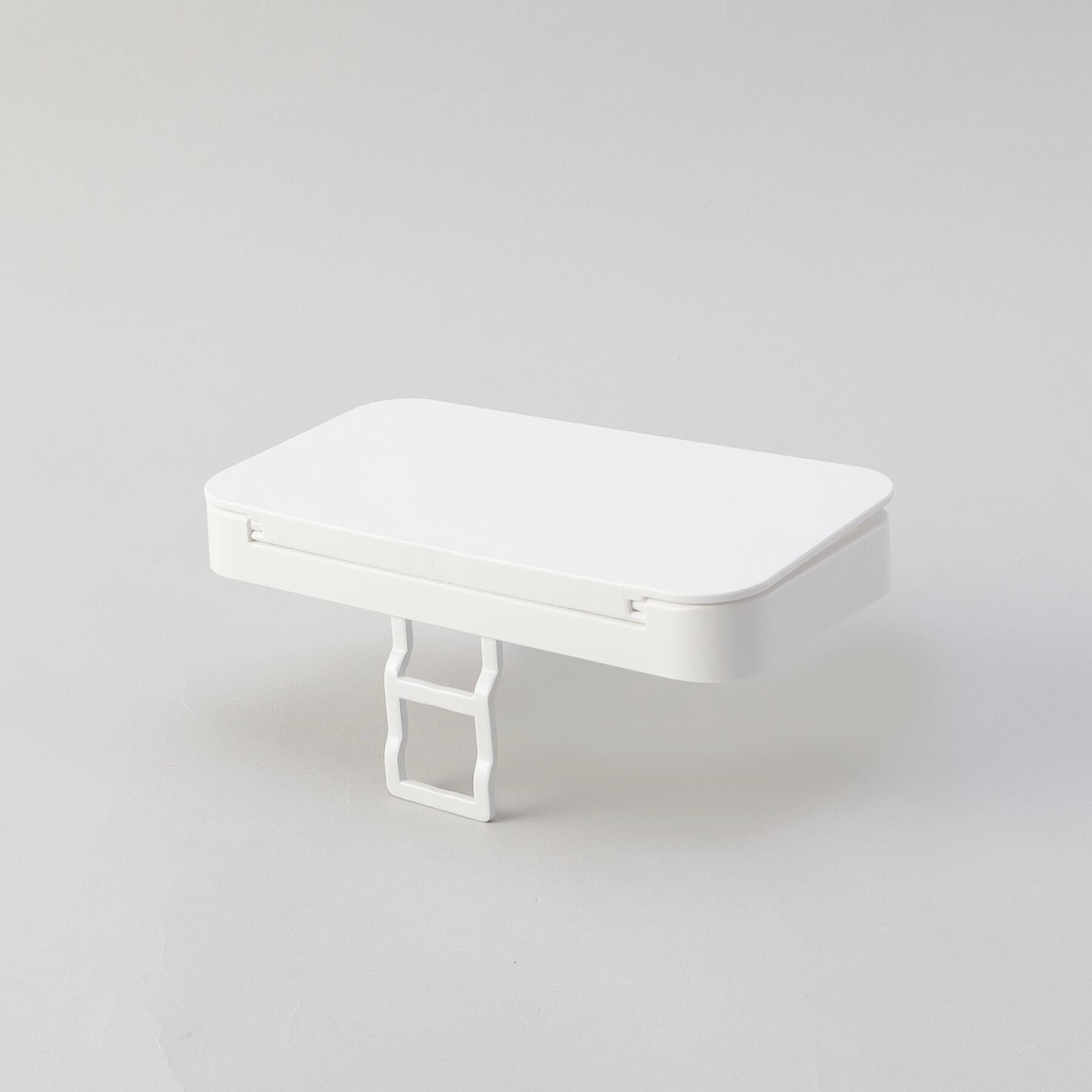 212 KITCHEN STORE「フィルムフック蓋付きポリ袋ホルダー WH 山崎実業 ＜tower タワー＞」|食器・キッチングッズ|