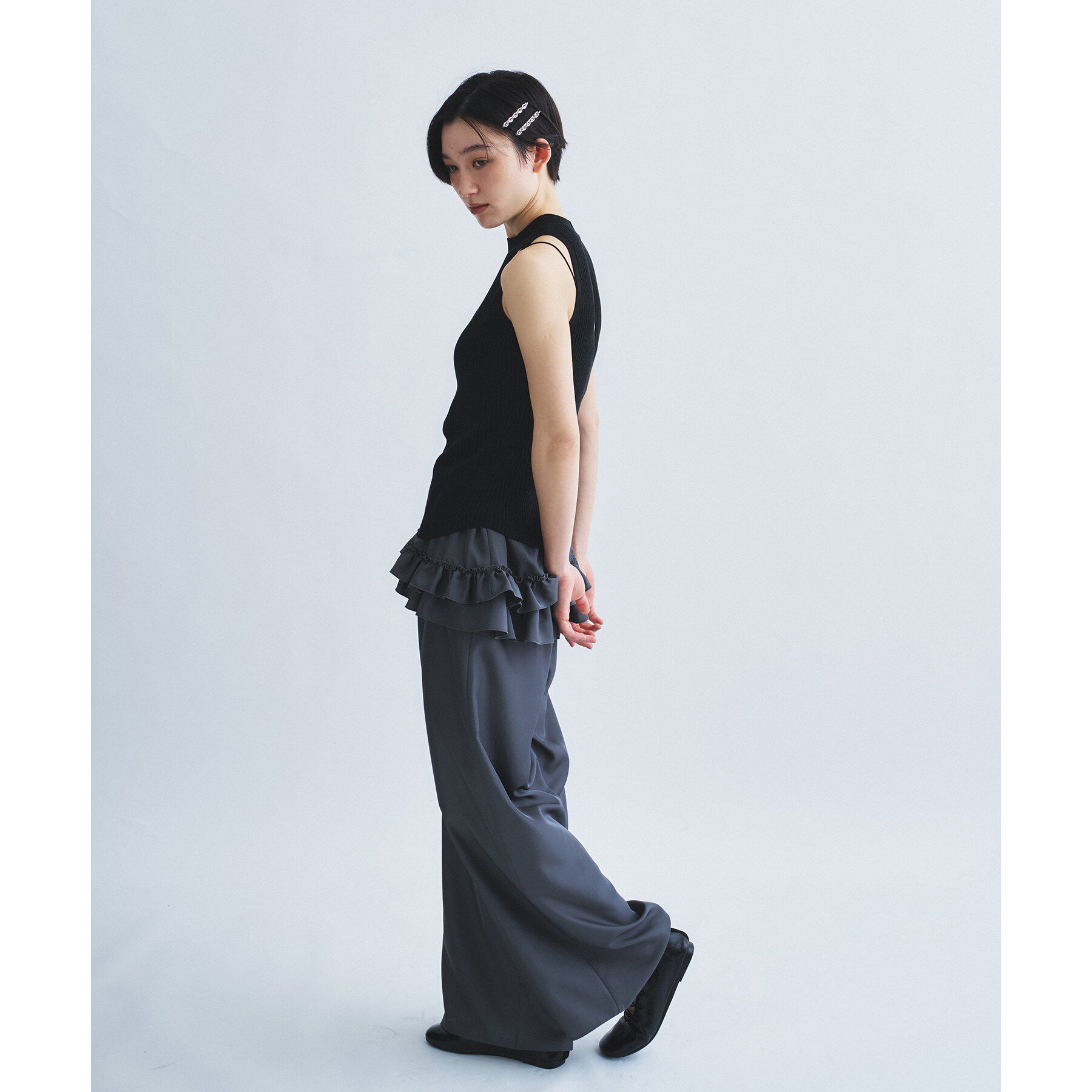CODE A「frill wide pants」|その他|