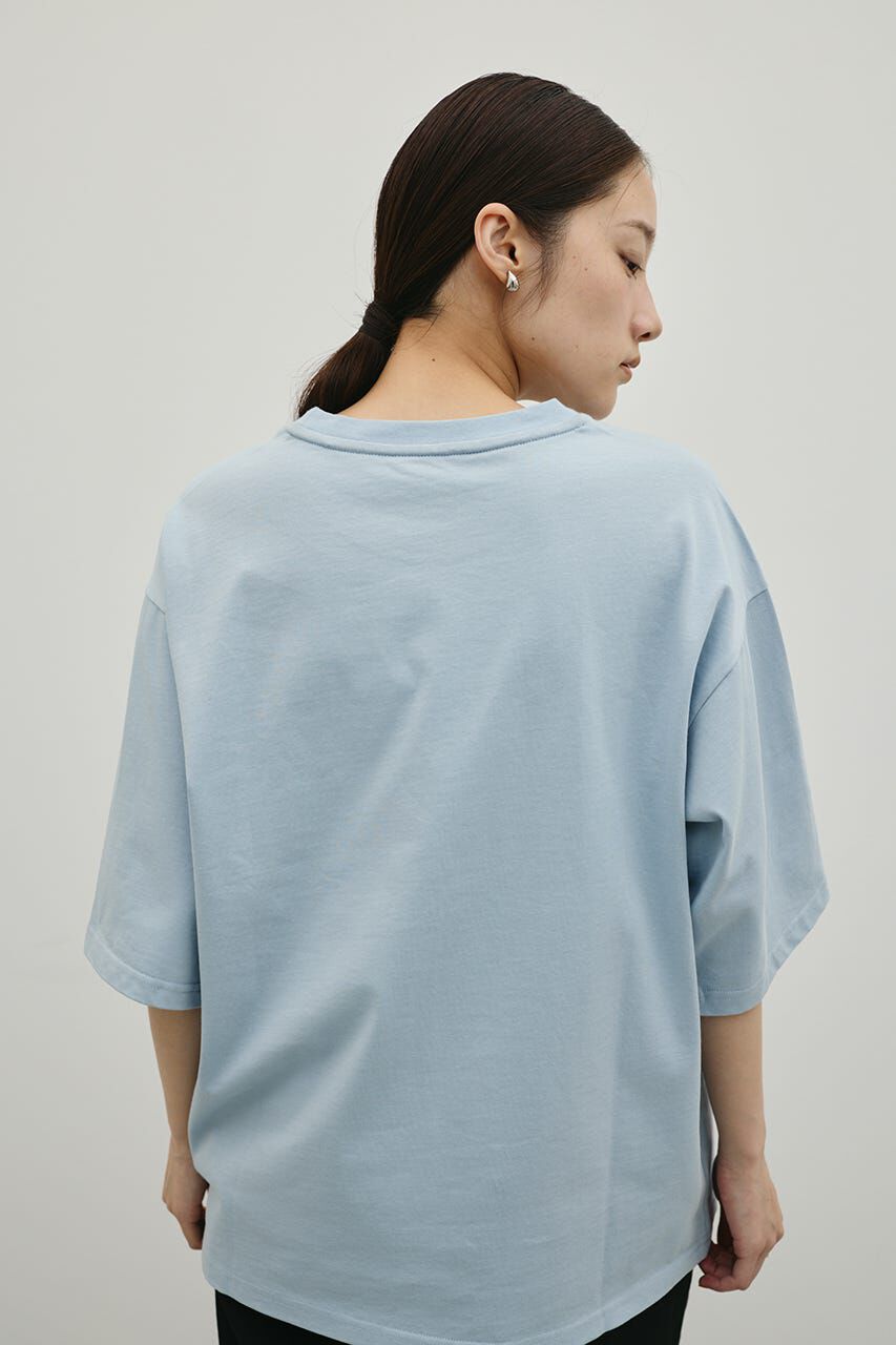 STYLEMIXER「フロッキープリントフラワーT」|Tシャツ・カットソー|