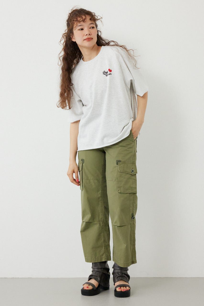 RODEO CROWNS「半袖リバーススウェットトップス」|Tシャツ・カットソー|