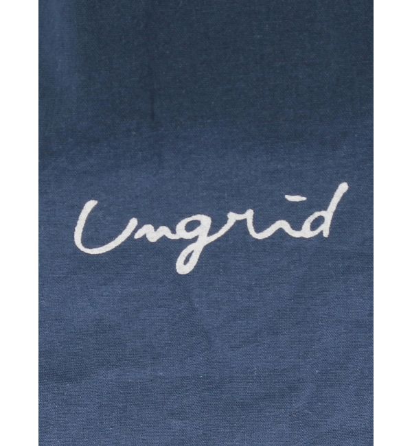 Ungrid「カラーロゴエゴバッグ」|トートバッグ|