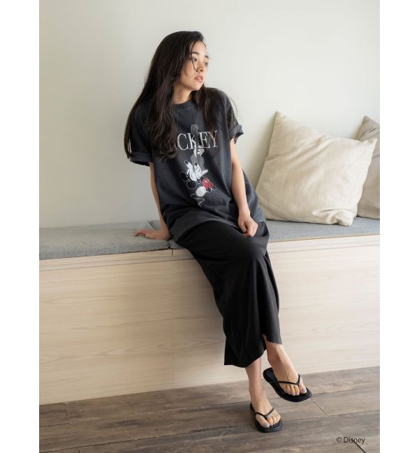 Ungrid「MICKEY / ロックTee」|Tシャツ・カットソー|