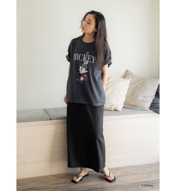 Ungrid「MICKEY / ロックTee」|Tシャツ・カットソー|