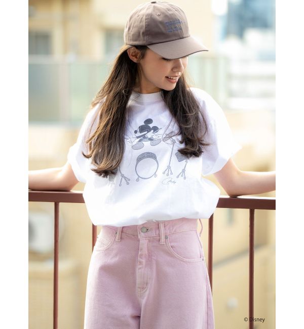 Ungrid「MICKEY / ロックTee」|Tシャツ・カットソー|