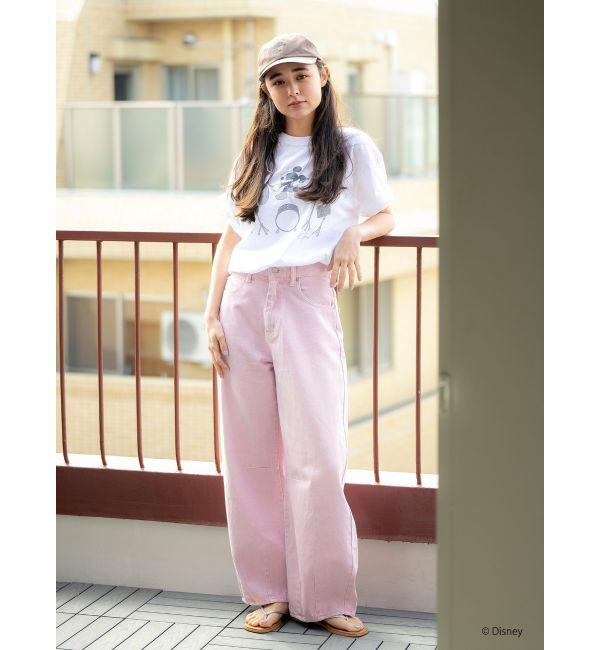 Ungrid「MICKEY / ロックTee」|Tシャツ・カットソー|