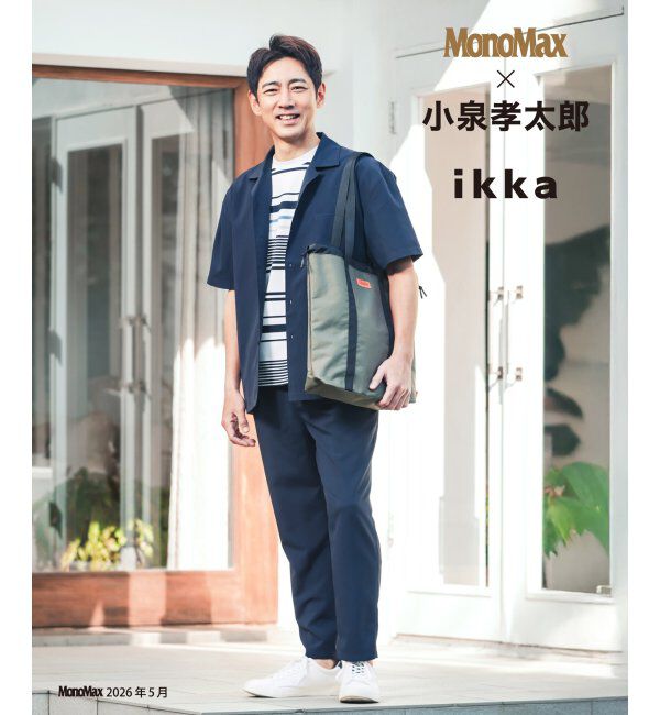 ikka「【MonoMax &times; 小泉孝太郎】Reflax(R)冷感UVオープンカラーシャツ「小泉孝太郎さん着用モデル」」|シャツ・ブラウス|