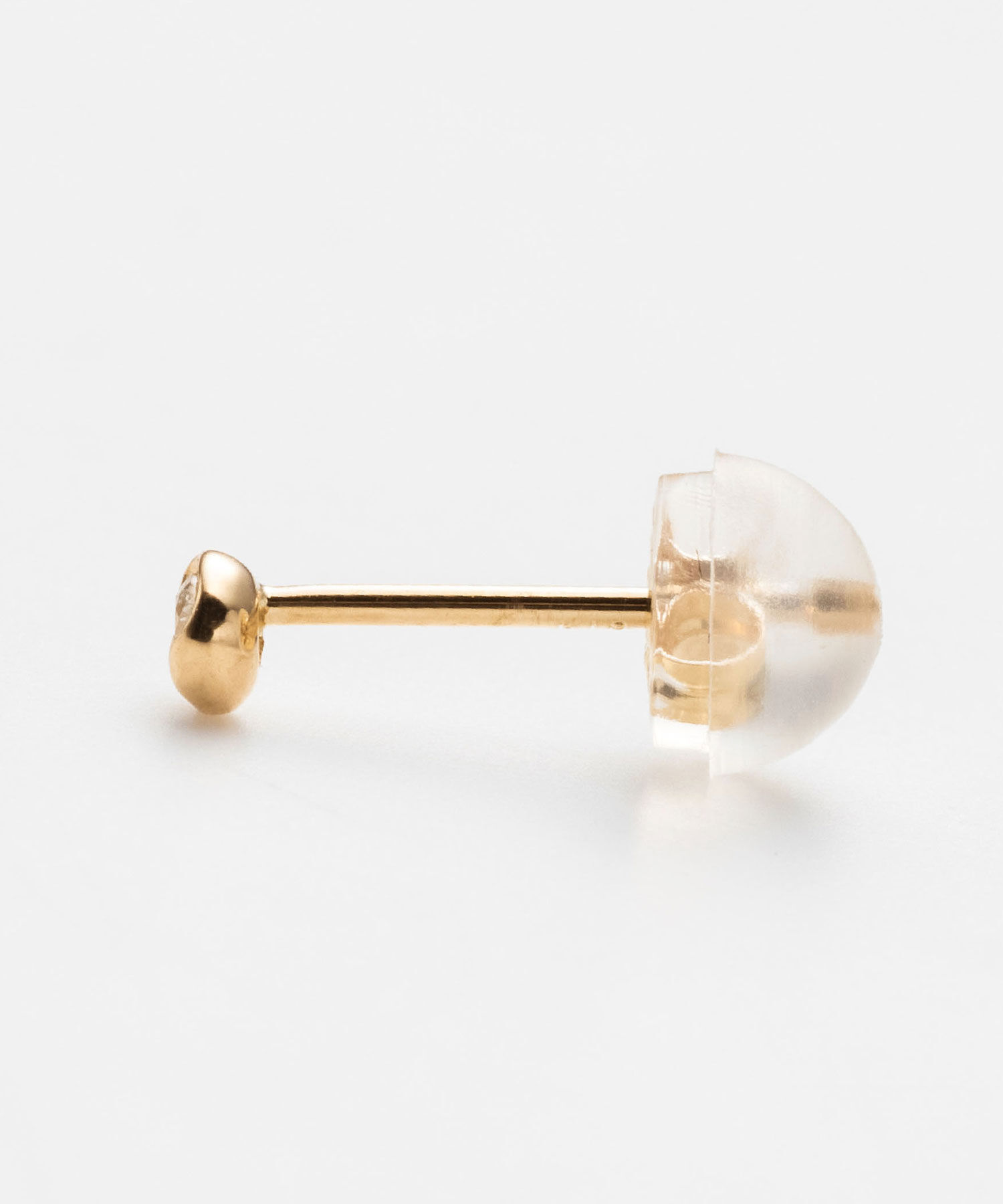 JUPITER「【K18】ベーシックダイヤモンドピアス/金属アレルギー対応」|ピアス|