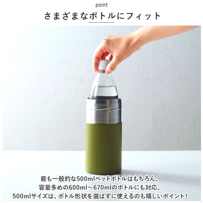 BACKYARD FAMILY「キャンプス CAMPS ペットボトルホルダー 通販 保冷温ペットボトルホルダー ペットボトルカバー」|その他|