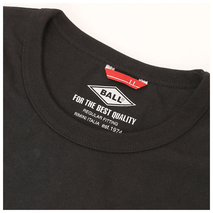 BACKYARD FAMILY「tシャツ 長袖 メンズ 通販 綿100% ブランド BALL 60500 おしゃれ ロンt 無地」|Tシャツ・カットソー|