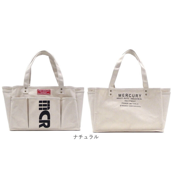 MERCURY「MERCURY マーキュリー キャンバス トートバッグ ポケット 通販 キャンバストート」|トートバッグ|