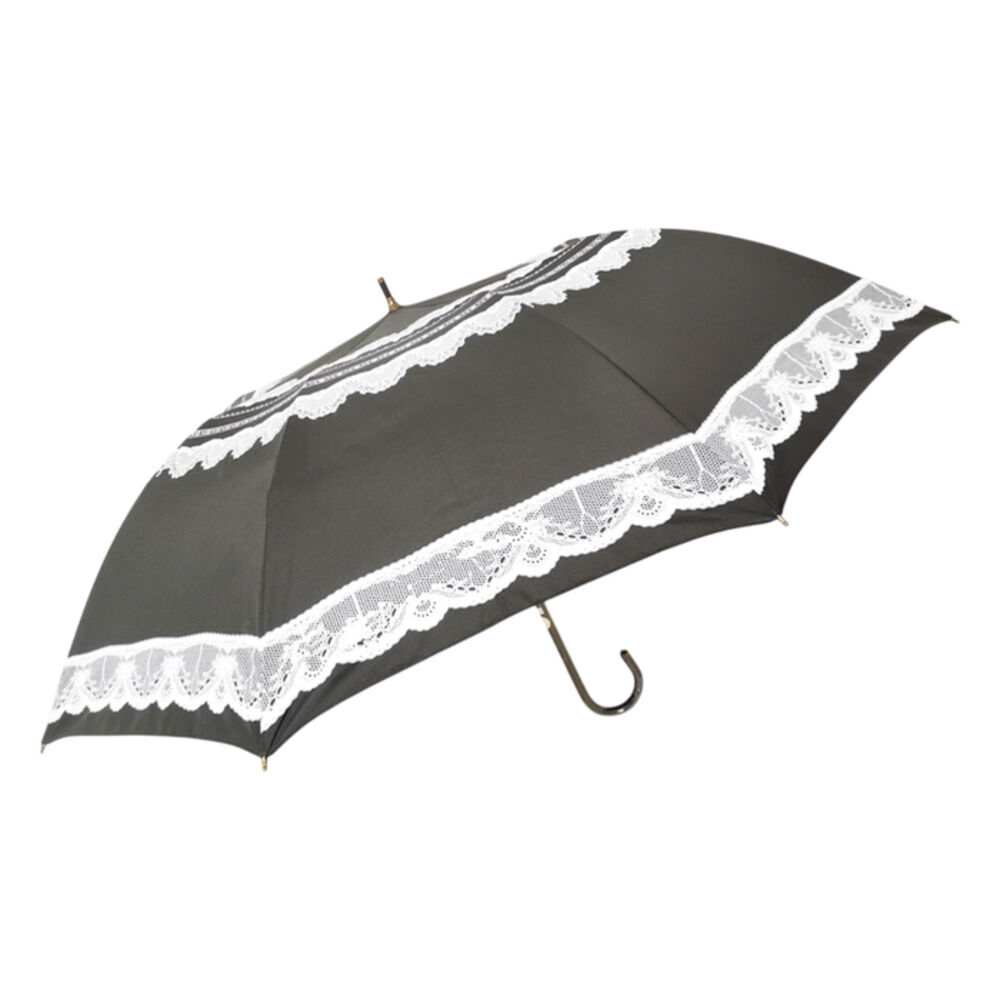 BACKYARD FAMILY「レディース 傘 オシャレ 通販 カサ かさ コンパクト 雨傘 ショートワイド 雨の日 梅雨 こども」|傘|ブラック1