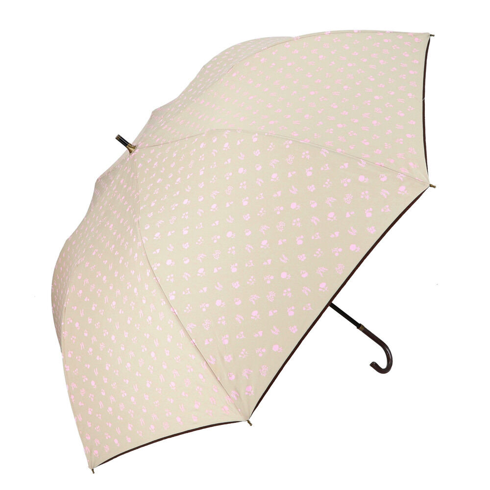 BACKYARD FAMILY「レディース 傘 オシャレ 通販 カサ かさ コンパクト 雨傘 ショートワイド 雨の日 梅雨 こども」|傘|ベージュ2