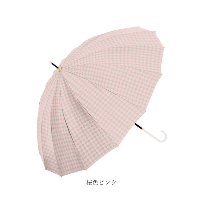 BACKYARD FAMILY「傘 16本骨 レディース おしゃれ 通販 耐風傘 晴雨兼用傘 55cm 手開き 長傘 耐風」|傘|