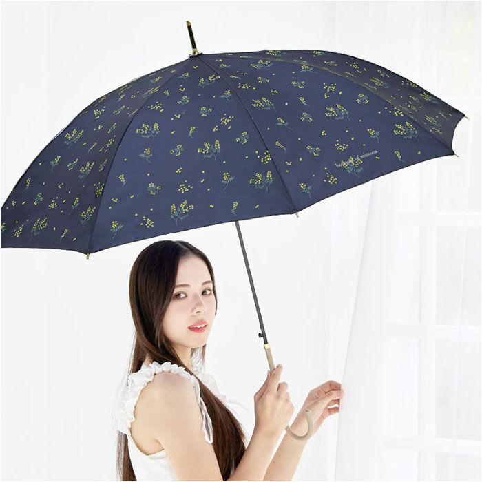 BACKYARD FAMILY「ジャンプ傘 8本骨 60cm レディース 通販 雨傘 長傘 60センチ 晴雨兼用傘 カサ 婦人傘」|傘|