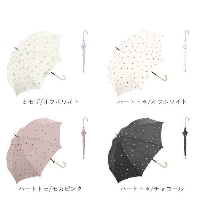 BACKYARD FAMILY「ジャンプ傘 8本骨 60cm レディース 通販 雨傘 長傘 60センチ 晴雨兼用傘 カサ 婦人傘」|傘|