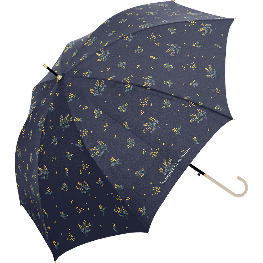 BACKYARD FAMILY「ジャンプ傘 8本骨 60cm レディース 通販 雨傘 長傘 60センチ 晴雨兼用傘 カサ 婦人傘」|傘|ブルー1