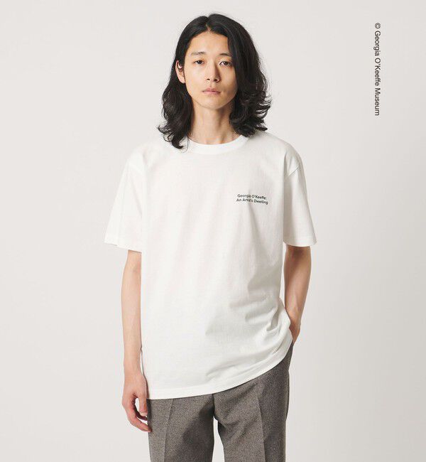 UNITED ARROWS「【別注】＜Georgia O&rsquo;Keeffe Museum＞ グラフィック Tシャツ」|Tシャツ・カットソー|