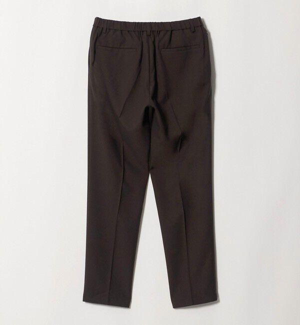 UNITED ARROWS「テックツイル ノープリーツ テーパードスラックス UA COZY ウォッシャブル ヨコストレッチ」|スラックス|