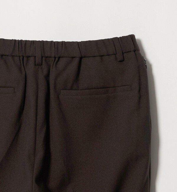 UNITED ARROWS「テックツイル ノープリーツ テーパードスラックス UA COZY ウォッシャブル ヨコストレッチ」|スラックス|