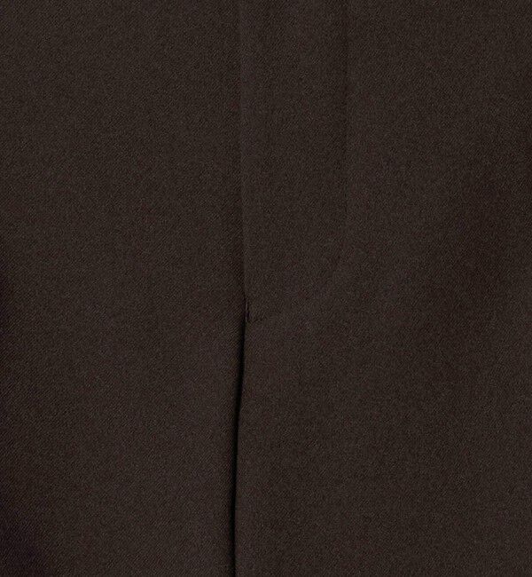 UNITED ARROWS「テックツイル ノープリーツ テーパードスラックス UA COZY ウォッシャブル ヨコストレッチ」|スラックス|