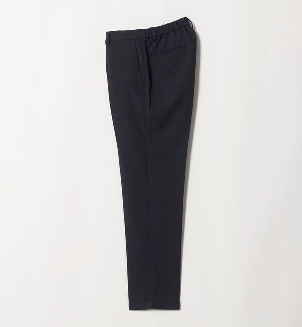 UNITED ARROWS「テックツイル ノープリーツ テーパードスラックス UA COZY ウォッシャブル ヨコストレッチ」|スラックス|