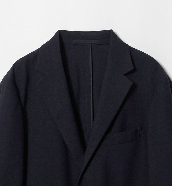 UNITED ARROWS「テックツイル シングル 2ボタン テーラードジャケット UA COZY ウォッシャブル ヨコストレッチ」|テーラードジャケット|