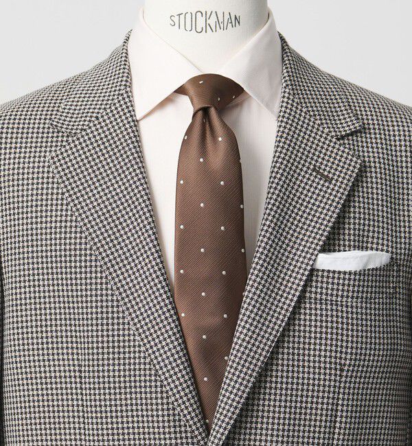 UNITED ARROWS green label relaxing「GLR ポリエステル ウォッシャブル ドット ネクタイ」|ネクタイ・蝶ネクタイ|