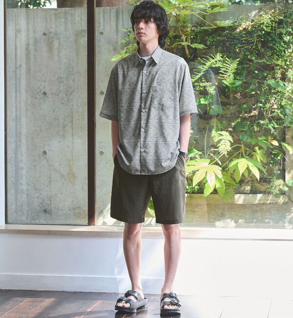 UNITED ARROWS green label relaxing「William Morris ジャストルーズ 半袖 シャツ」|シャツ・ブラウス|