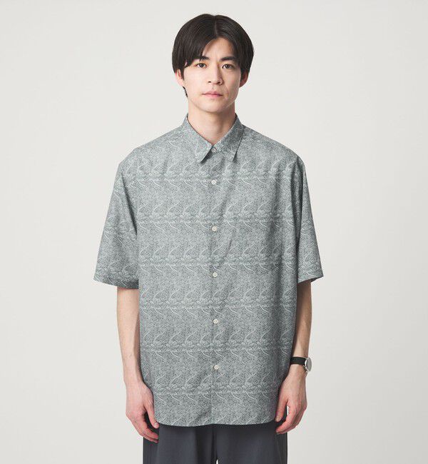 UNITED ARROWS green label relaxing「William Morris ジャストルーズ 半袖 シャツ」|シャツ・ブラウス|