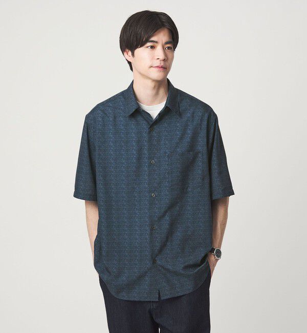 UNITED ARROWS green label relaxing「William Morris ジャストルーズ 半袖 シャツ」|シャツ・ブラウス|