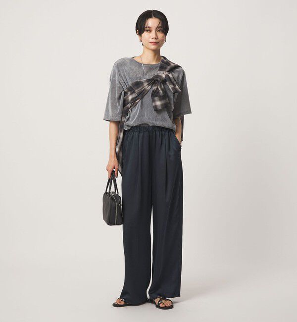 UNITED ARROWS green label relaxing「サテン パンツ」|その他|