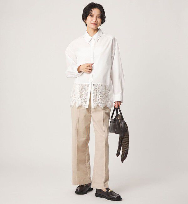 UNITED ARROWS green label relaxing「【結論シリーズ】コーデュロイニーハイフレア」|その他|