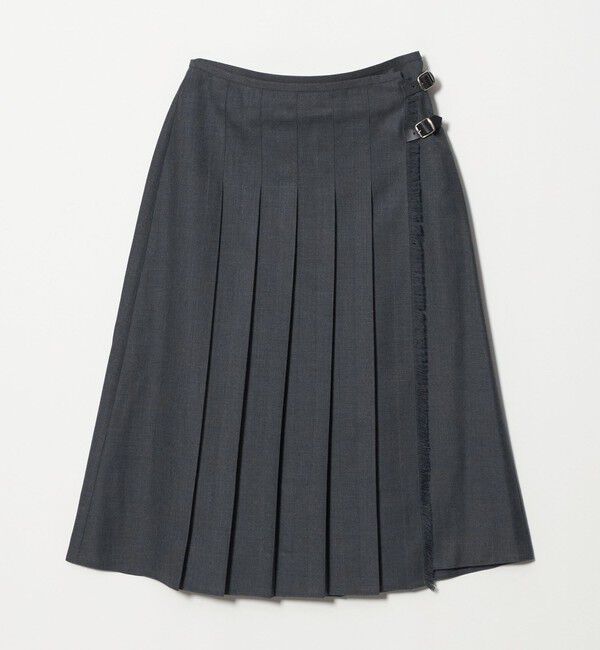 UNITED ARROWS green label relaxing「【別注】＜O'NEIL of DUBLIN＞FS Kilt プリーツスカート」|フレア|MD.GRAY