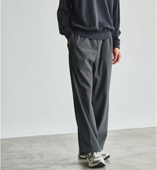 UNITED ARROWS green label relaxing「コーデュロイ PLAY-PANTS ワイド イージーパンツ W4 -ストレッチ-」|その他|MD.GRAY
