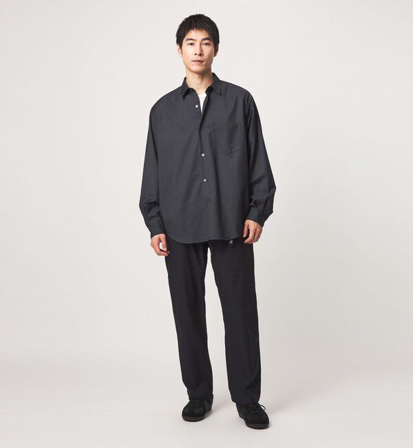 UNITED ARROWS green label relaxing「ウォッシャブル ビエラジャストルーズ 長袖 シャツ」|シャツ・ブラウス|