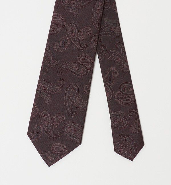 UNITED ARROWS green label relaxing「GLR シルク2 8.0cm ペイズリー ネクタイ」|ネクタイ・蝶ネクタイ|