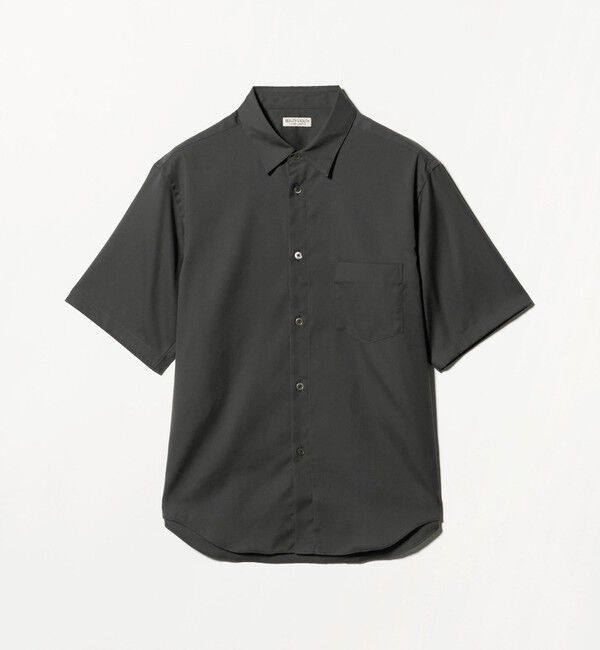 BEAUTY&YOUTH UNITED ARROWS「クリア オックスフォード デオドラント レギュラー 半袖シャツ SLIM型 抗菌防臭」|シャツ・ブラウス|