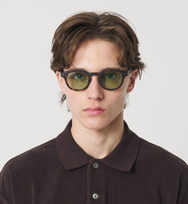 BEAUTY&YOUTH UNITED ARROWS「＜IZIPIZI＞#C ライトカラー ファッショングラス」|メガネ|DK.GREEN