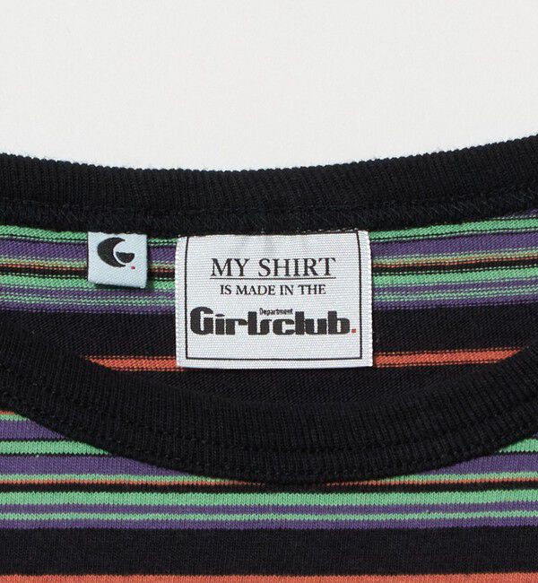 BEAUTY&YOUTH UNITED ARROWS「＜Girls Department Club＞トリプルボーダー レイヤー  プルオーバー」|Tシャツ・カットソー|