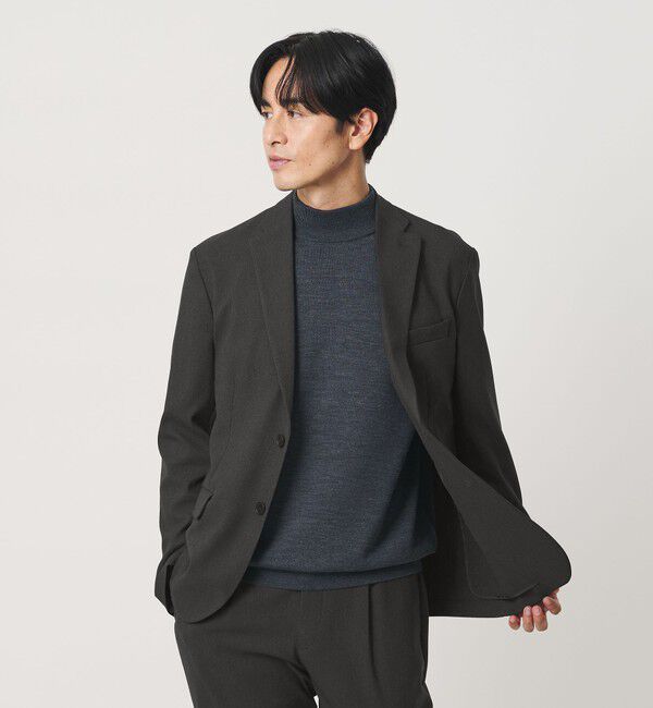BEAUTY&YOUTH UNITED ARROWS「リサイクル ポリエステル 2B ジャケット セットアップ対応 ヨコストレッチ ウォッシャブル」|テーラードジャケット|