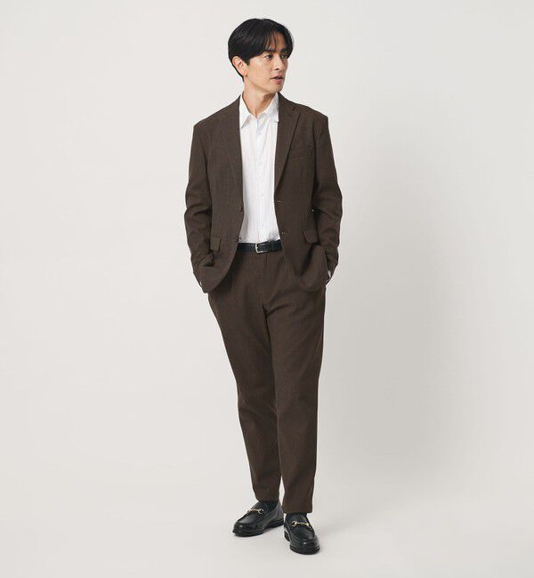 BEAUTY&YOUTH UNITED ARROWS「リサイクル ポリエステル 2B ジャケット セットアップ対応 ヨコストレッチ ウォッシャブル」|テーラードジャケット|