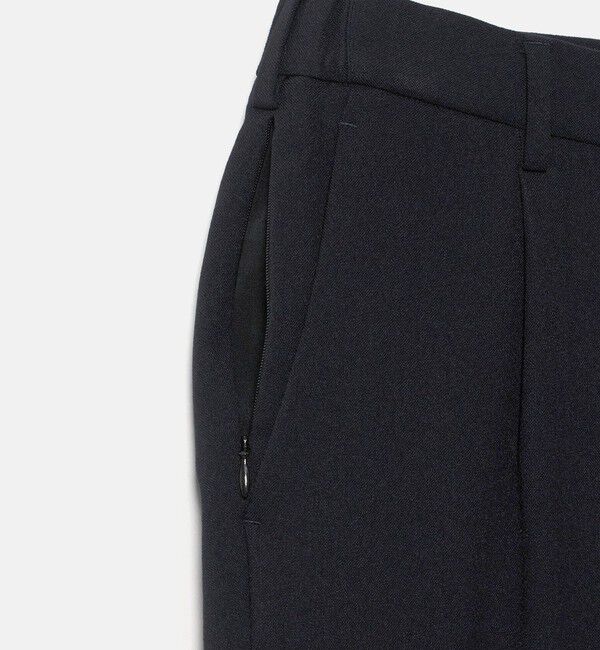 BEAUTY&YOUTH UNITED ARROWS「リサイクル ポリエステル 1プリーツ テーパード パンツ NO.3 セットアップ対応 ヨコストレッチ ウォッシャ」|チノ|