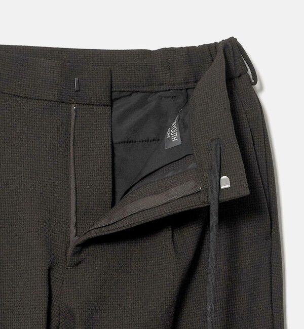 BEAUTY&YOUTH UNITED ARROWS「リサイクル ポリエステル 1プリーツ テーパード パンツ NO.3 セットアップ対応 ヨコストレッチ ウォッシャ」|チノ|