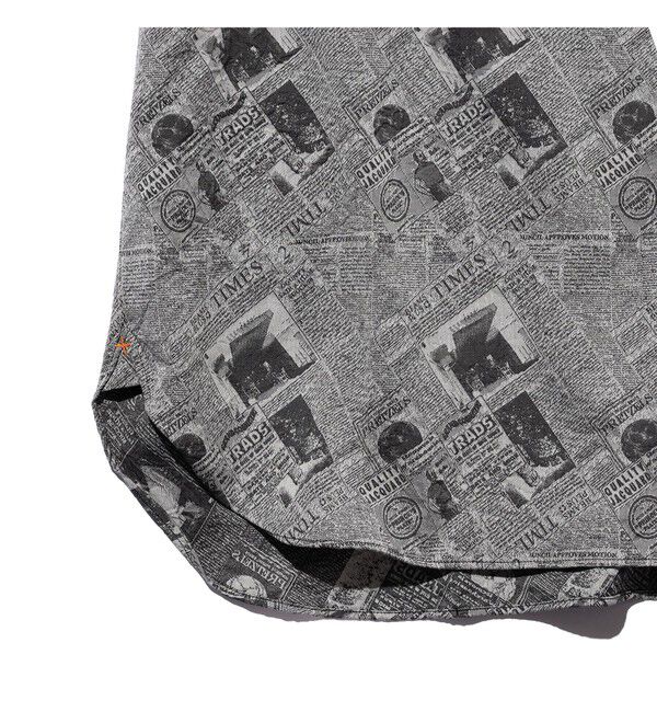 BEAMS PLUS「B.D. Pullover Classic-fit Newspaper Jacquard」|シャツ・ブラウス|