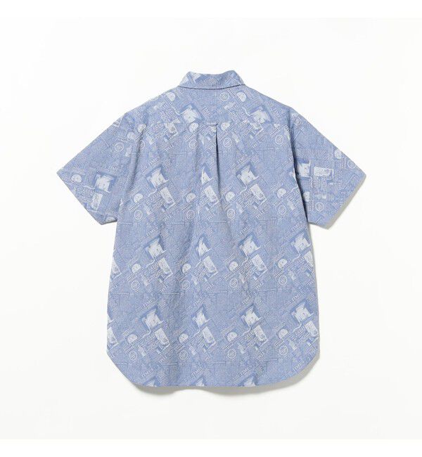 BEAMS PLUS「B.D. Pullover Classic-fit Newspaper Jacquard」|シャツ・ブラウス|